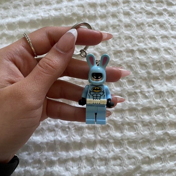 COPY - Bundle Deal! - Fairy Batman, Bunny, and Lego Batman keychains - multicol… - Picture 8 of 8